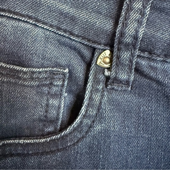 Kut from the Kloth | Baby Boot Cut High Rise Blue Jeans with Stretch | Sz 14 - Picture 5 of 13